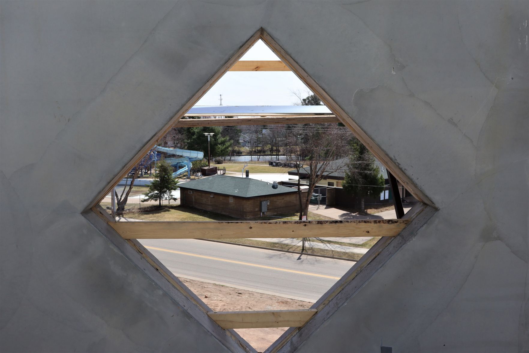 Chippewa Area History Center construction progress